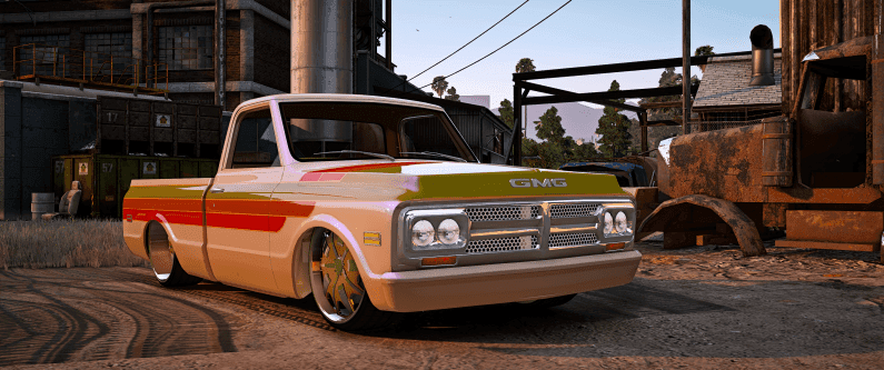 GMG GasMonkeyGarage Texas Skidmark (BULLETPROOF)