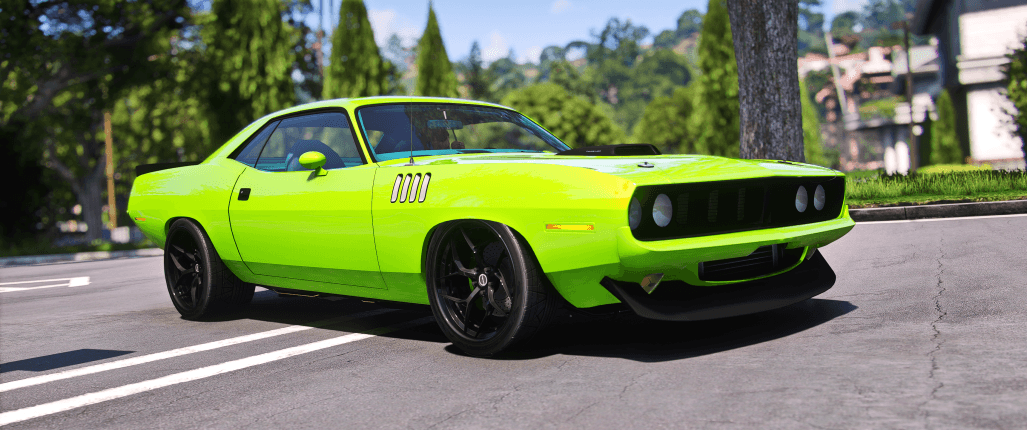 Custom 1971 Plymouth Cuda