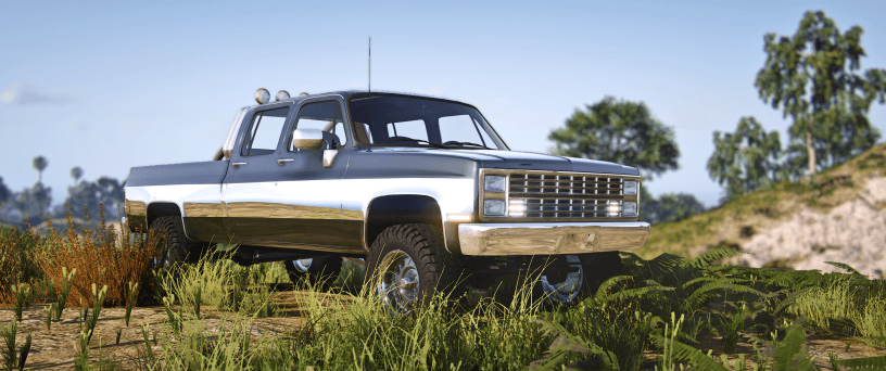 GMC 1986 K20 Crew Cab (BULLETPROOF)