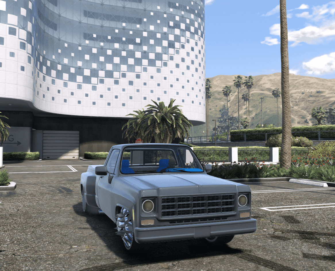 Chevrolet Old Pickup Slammed (BULLETPROOF)