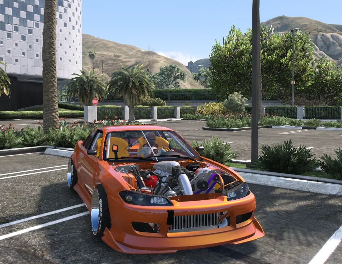 Nissan Silvia S14.5 LS Swap